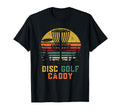 Disc Golf Caddy Best Dad Par Disk T-Shirt - Minimalist Print for Adults - T-Shirt, Sweatshirt, Hoodie