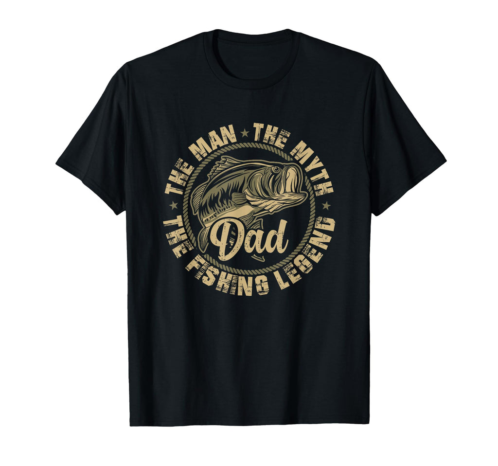 Fishing Dad Father Day Fishing Gift T-Shirt - Minimalist Print for Adults - T-Shirt, Sweatshirt, Hoodie