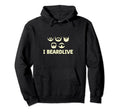 Bearded Guy Funny Beard Lover Mustache I Hoodie - Unique Graphic Men Women - T-Shirt, Sweatshirt, Hoodie