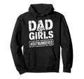 Dad Outnumbered Funny Fathers Day Hoodie - Graphic Print for Adults - T-Shirt, Sweatshirt, Hoodie