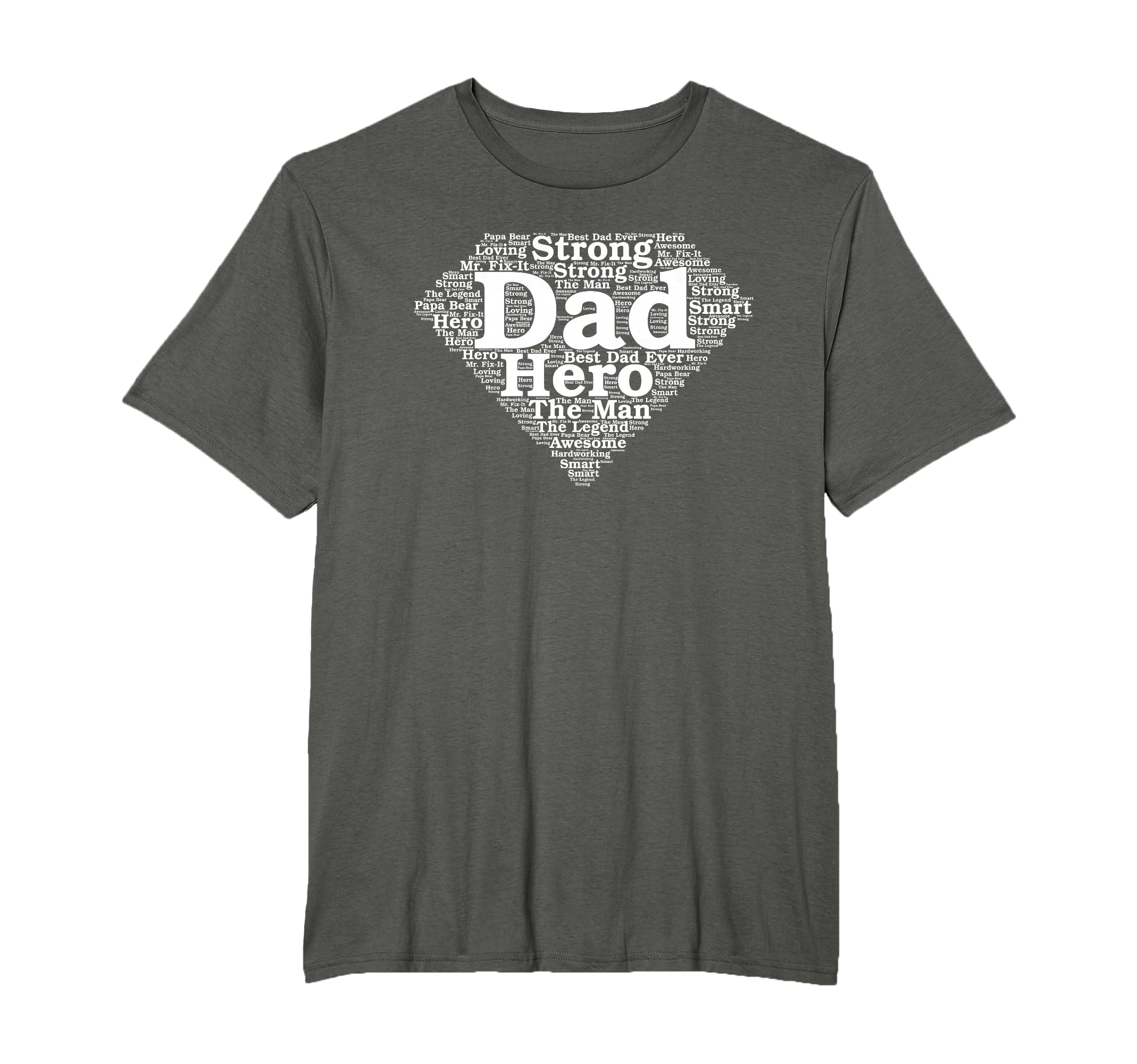 Super Hero Dad Fathers Day T-Shirt - Graphic Print for Adults - T-Shirt, Sweatshirt, Hoodie