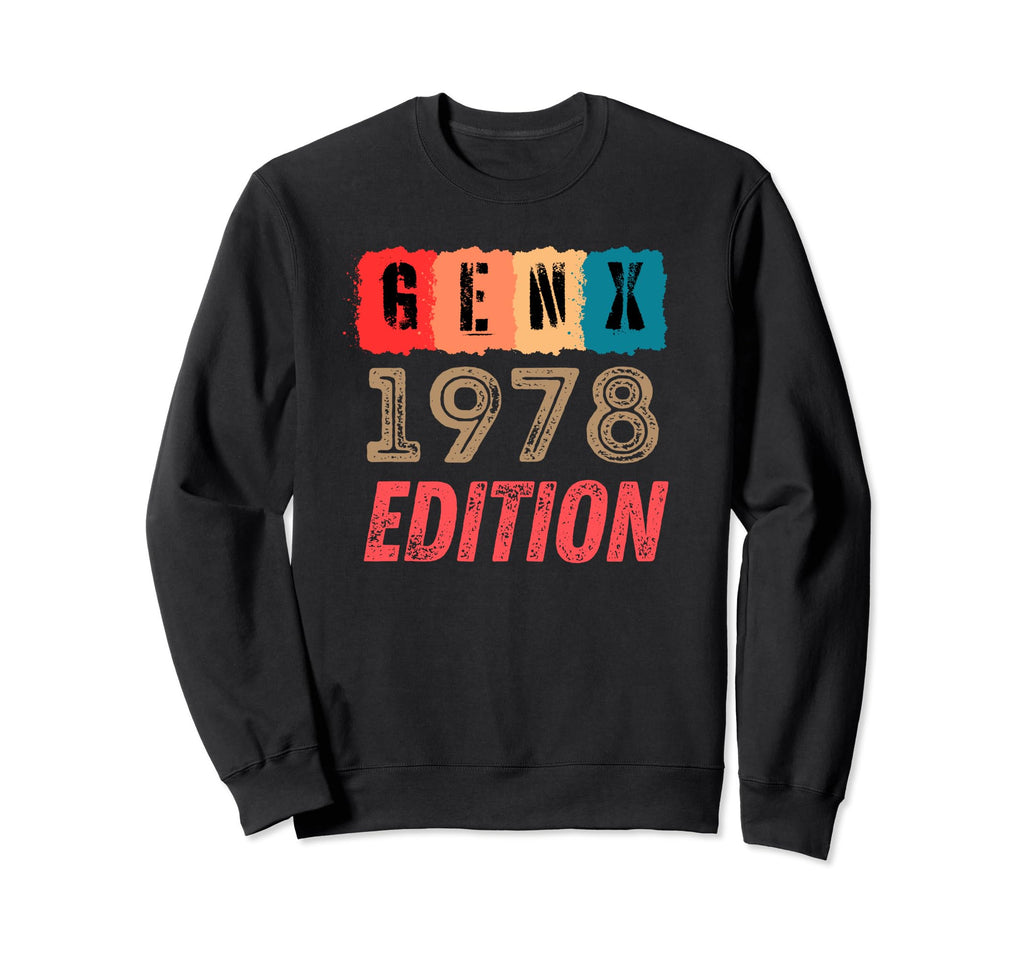 Gen X 1978 Mom Dad Sweatshirt - Novelty Apparel for Adults - T-Shirt, Sweatshirt, Hoodie