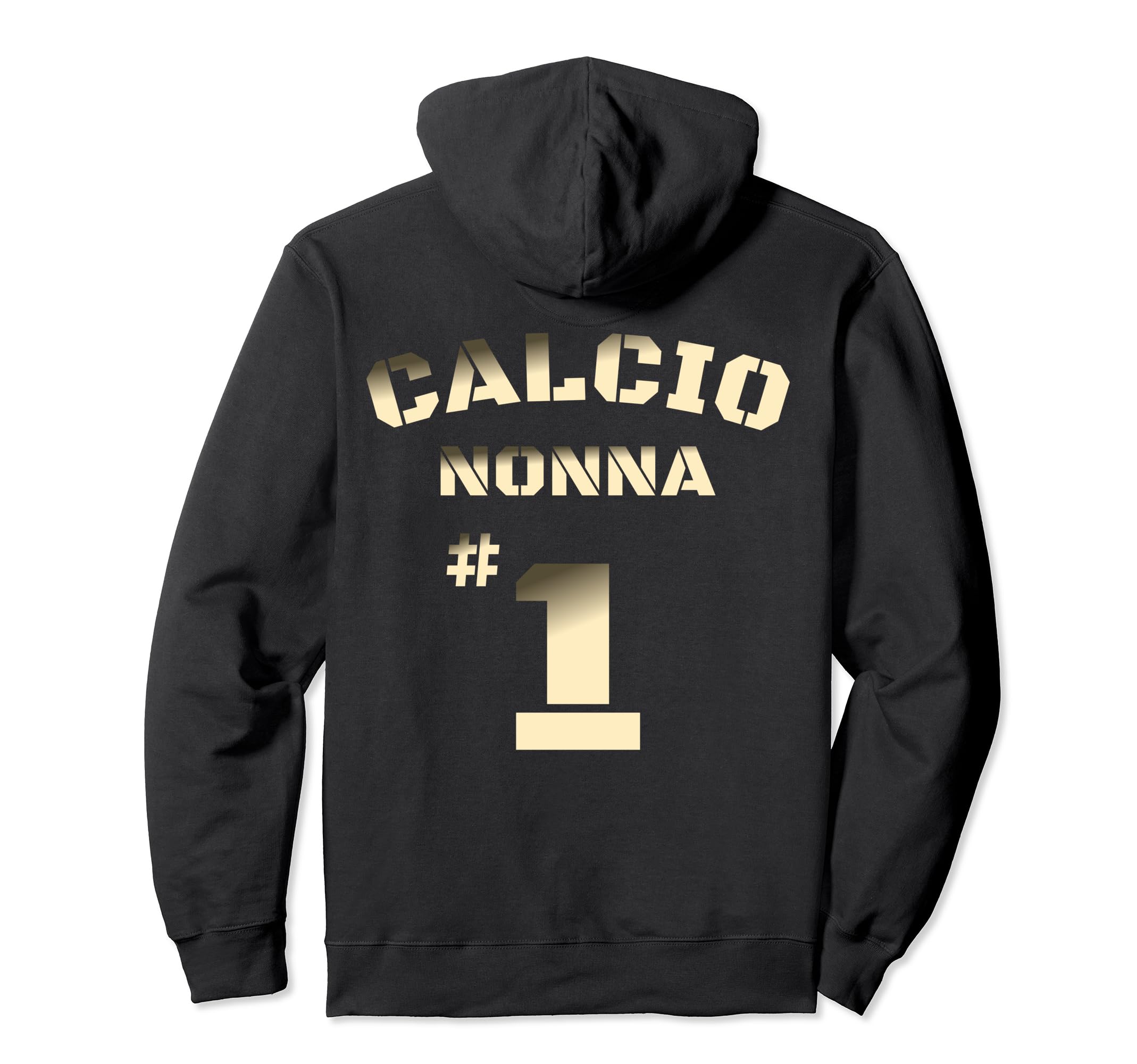 Italian Calcio Nonna Hoodie - Trendy Graphic for Adults - T-Shirt, Sweatshirt, Hoodie