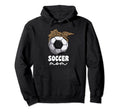 Proud Soccer Mom Mama Leopard Soccer Hoodie - Unique Graphic for Adults - T-Shirt, Sweatshirt, Hoodie