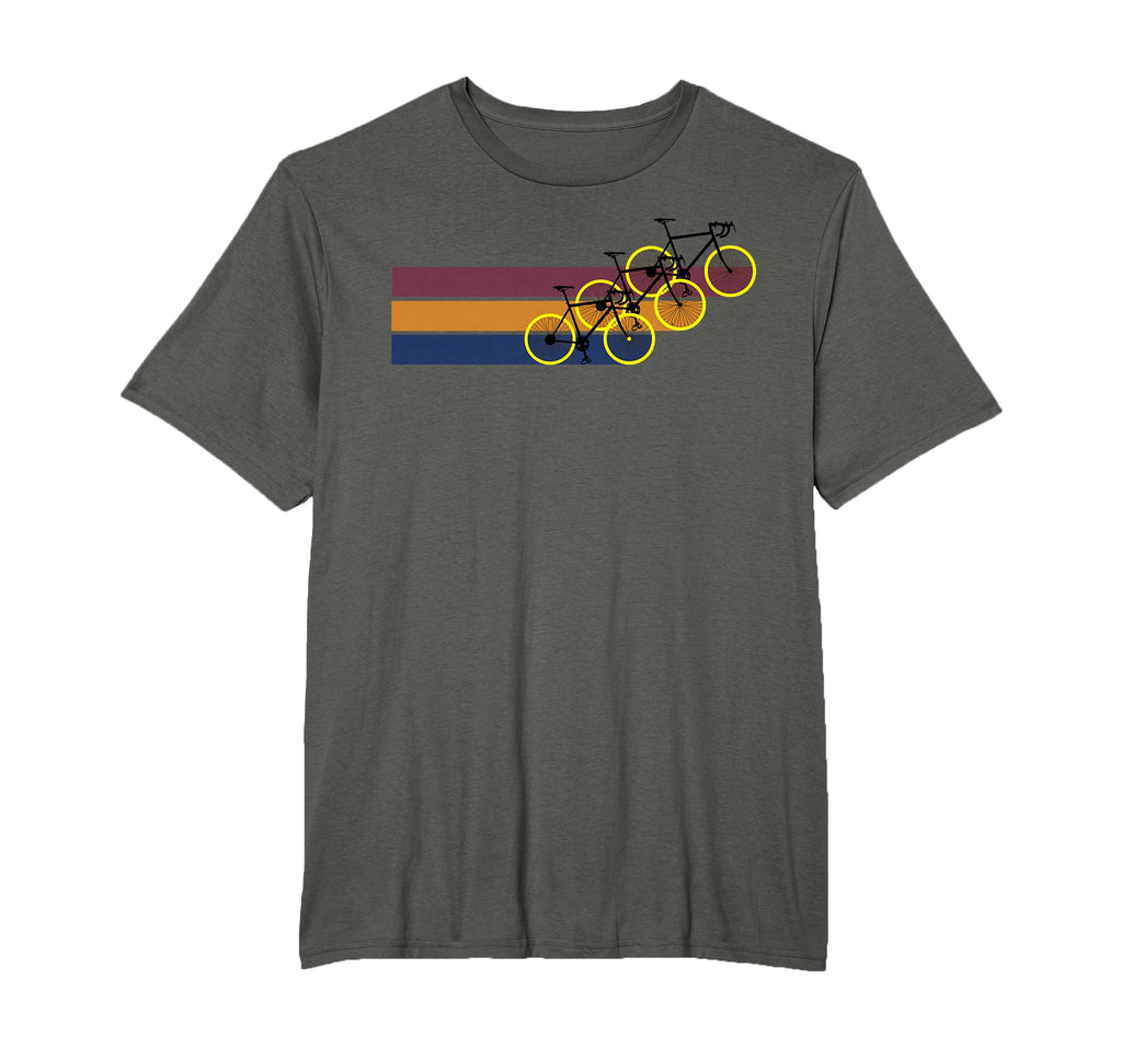 Minimalistic Cycling Funny Biking T-Shirt - Casual Everyday Wear Unisex - T-Shirt, Sweatshirt, Hoodie