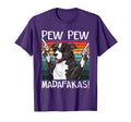 Pitbull Pew Dog Sunset Dog Guns Pittie T-Shirt - Custom Art Print Unisex - T-Shirt, Sweatshirt, Hoodie