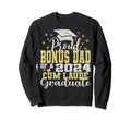 Proud Bonus Dad 2024 Cum Laude Sweatshirt - Custom Art Print Men Women - T-Shirt, Sweatshirt, Hoodie