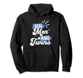 Real Make Twins Funny Twin Dad Hoodie - Casual Everyday Wear Unisex - T-Shirt, Sweatshirt, Hoodie