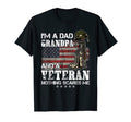 Im Dad Grandpa And Veteran Nothing T-Shirt - Unique Graphic Men Women - T-Shirt, Sweatshirt, Hoodie