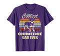 Coolest Chiweenie Dad Ever T-Shirt - Custom Art Print Men Women - T-Shirt, Sweatshirt, Hoodie
