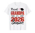 Proud Grandpa Class 2026 Senior T-Shirt - Casual Everyday Wear for Adults - T-Shirt, Sweatshirt, Hoodie