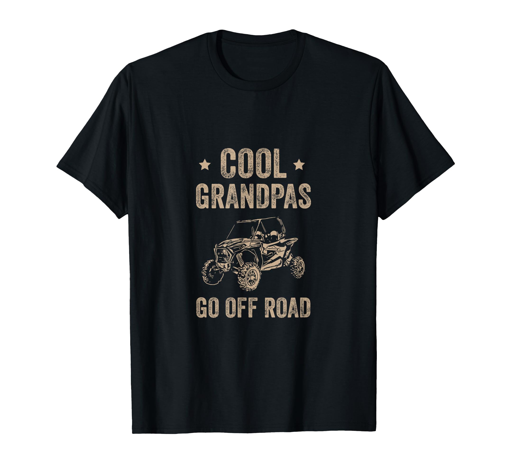 Grandpas Go Off Road Utv Gift 4 Wheeler T-Shirt - Unique Graphic Unisex - T-Shirt, Sweatshirt, Hoodie