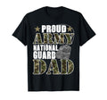 Proud Army National Guard Dad Camo T-Shirt - Custom Art Print Unisex - T-Shirt, Sweatshirt, Hoodie
