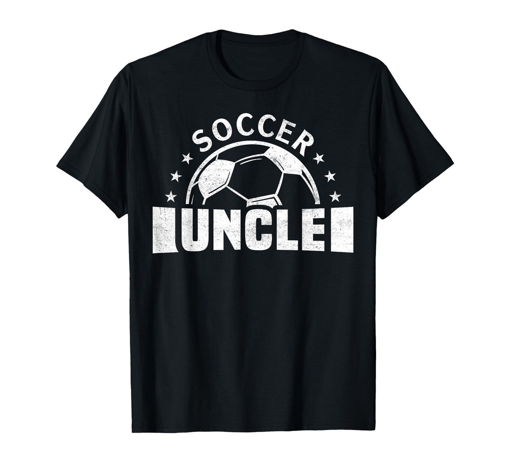 Proud Soccer Uncle Player Niece Nephew T-Shirt - Minimalist Print Unisex - T-Shirt, Sweatshirt, Hoodie