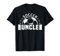 Proud Soccer Uncle Player Niece Nephew T-Shirt - Minimalist Print Unisex - T-Shirt, Sweatshirt, Hoodie