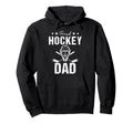 Proud Hockey Dad Game Day Sports Parent Hoodie - Unique Graphic for Adults - T-Shirt, Sweatshirt, Hoodie
