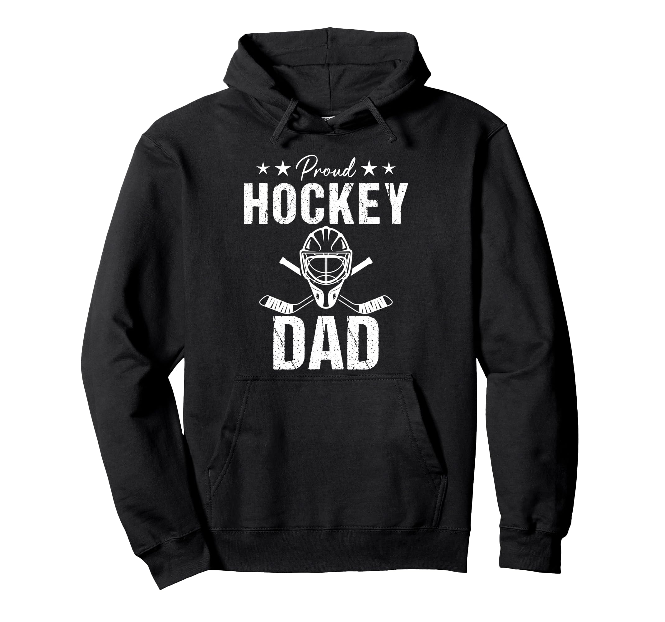Proud Hockey Dad Game Day Sports Parent Hoodie - Unique Graphic for Adults - T-Shirt, Sweatshirt, Hoodie