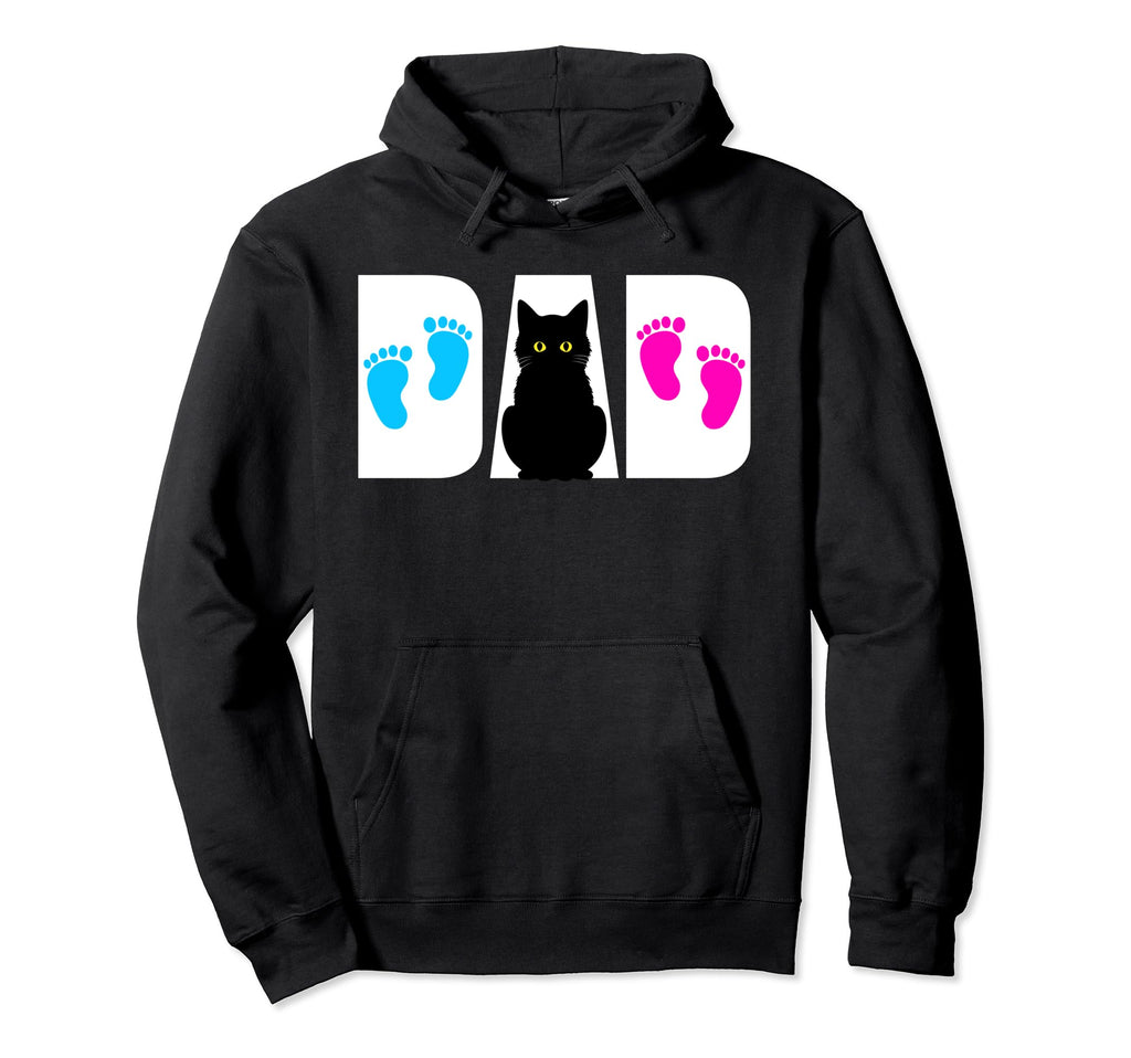 Cat Dad Twins First Fathers Day Hoodie - Streetwear Style for Adults - T-Shirt, Sweatshirt, Hoodie