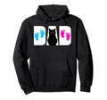 Cat Dad Twins First Fathers Day Hoodie - Streetwear Style for Adults - T-Shirt, Sweatshirt, Hoodie