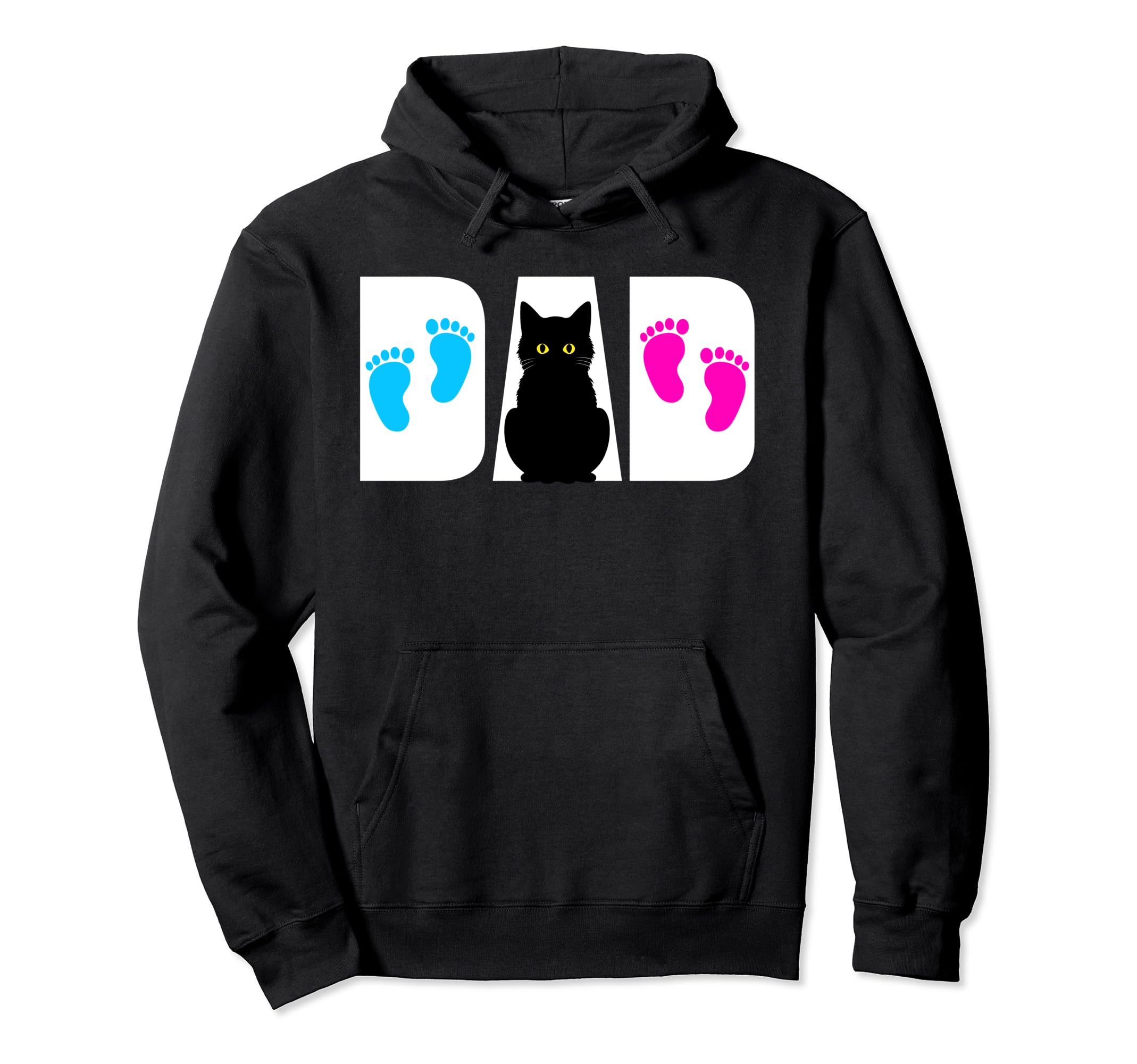 Cat Dad Twins First Fathers Day Hoodie - Streetwear Style for Adults - T-Shirt, Sweatshirt, Hoodie