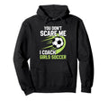 Coaching Soccer Dad Coach Soccer Coach Hoodie - Custom Art Print Unisex - T-Shirt, Sweatshirt, Hoodie