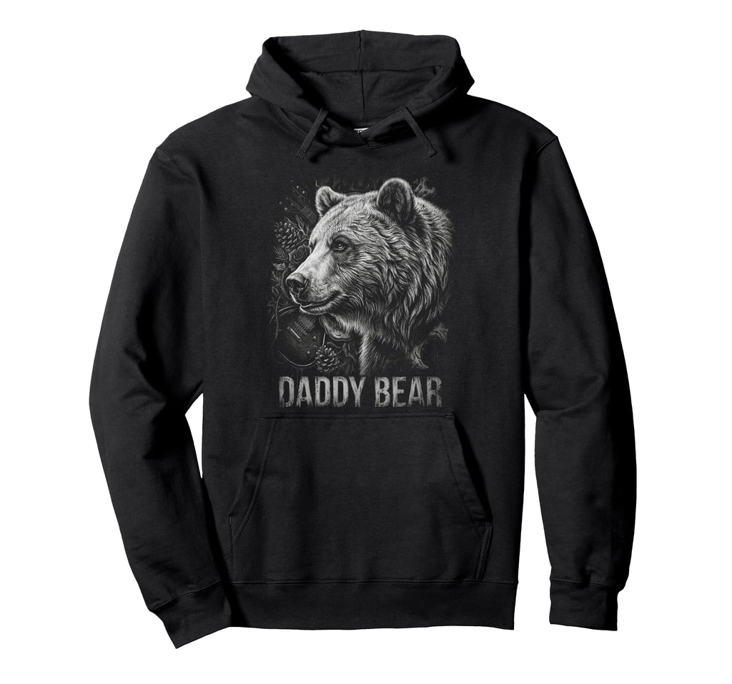 Daddy Bear Family Matching Dad Hoodie - Novelty Apparel for Adults - T-Shirt, Sweatshirt, Hoodie