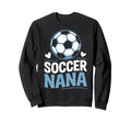 Soccer Nana Heart Soccer Lovers Sweatshirt - Unique Graphic for Adults - T-Shirt, Sweatshirt, Hoodie
