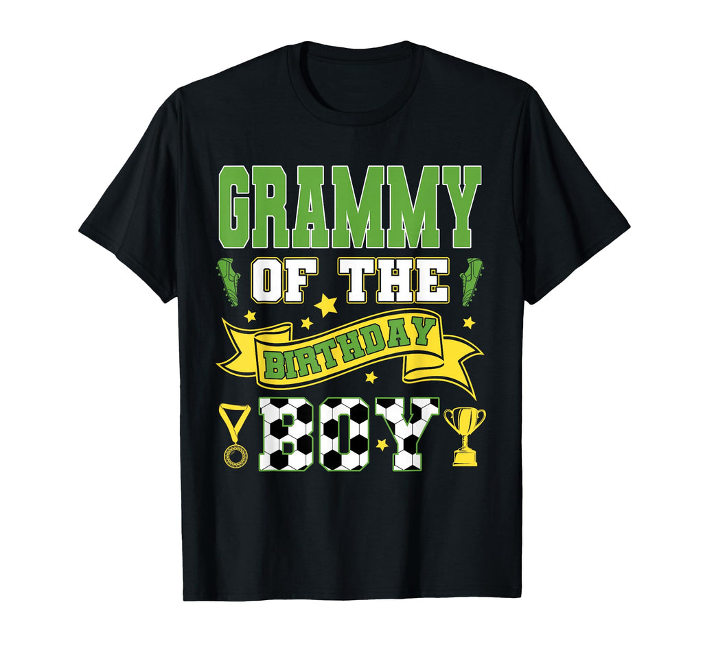 Grammy Birthday Soccer Player Birthday T-Shirt - Custom Art Print Unisex - T-Shirt, Sweatshirt, Hoodie
