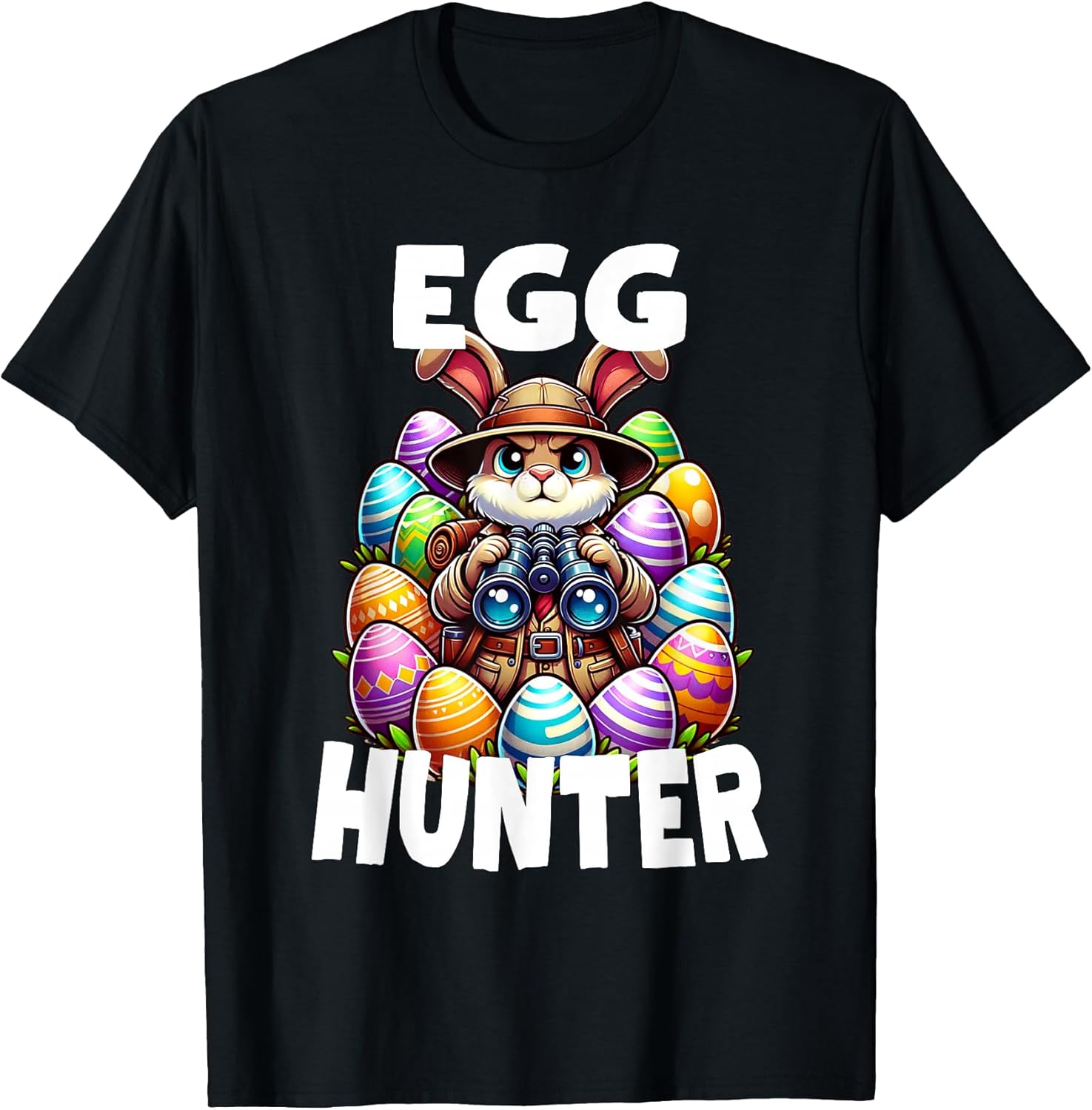 Egg Hunting Squad Graphic Easter Hunt Day 2026 - Adult & Kids T-Shirts, Sweatshirts & Hoodies apparel design preview 1