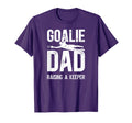 Soccer Goalie Dad Raising Soccer Keeper T-Shirt - Minimalist Print Unisex - T-Shirt, Sweatshirt, Hoodie