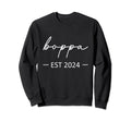 Boppa Est 2024 New Dad Dad Grandpa Sweatshirt - Unique Graphic Men Women - T-Shirt, Sweatshirt, Hoodie
