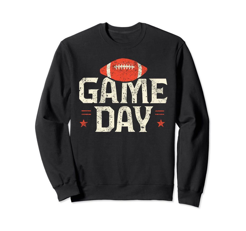 Game Day Dad And Mom Football Sweatshirt - Fun Novelty Design Men Women - T-Shirt, Sweatshirt, Hoodie