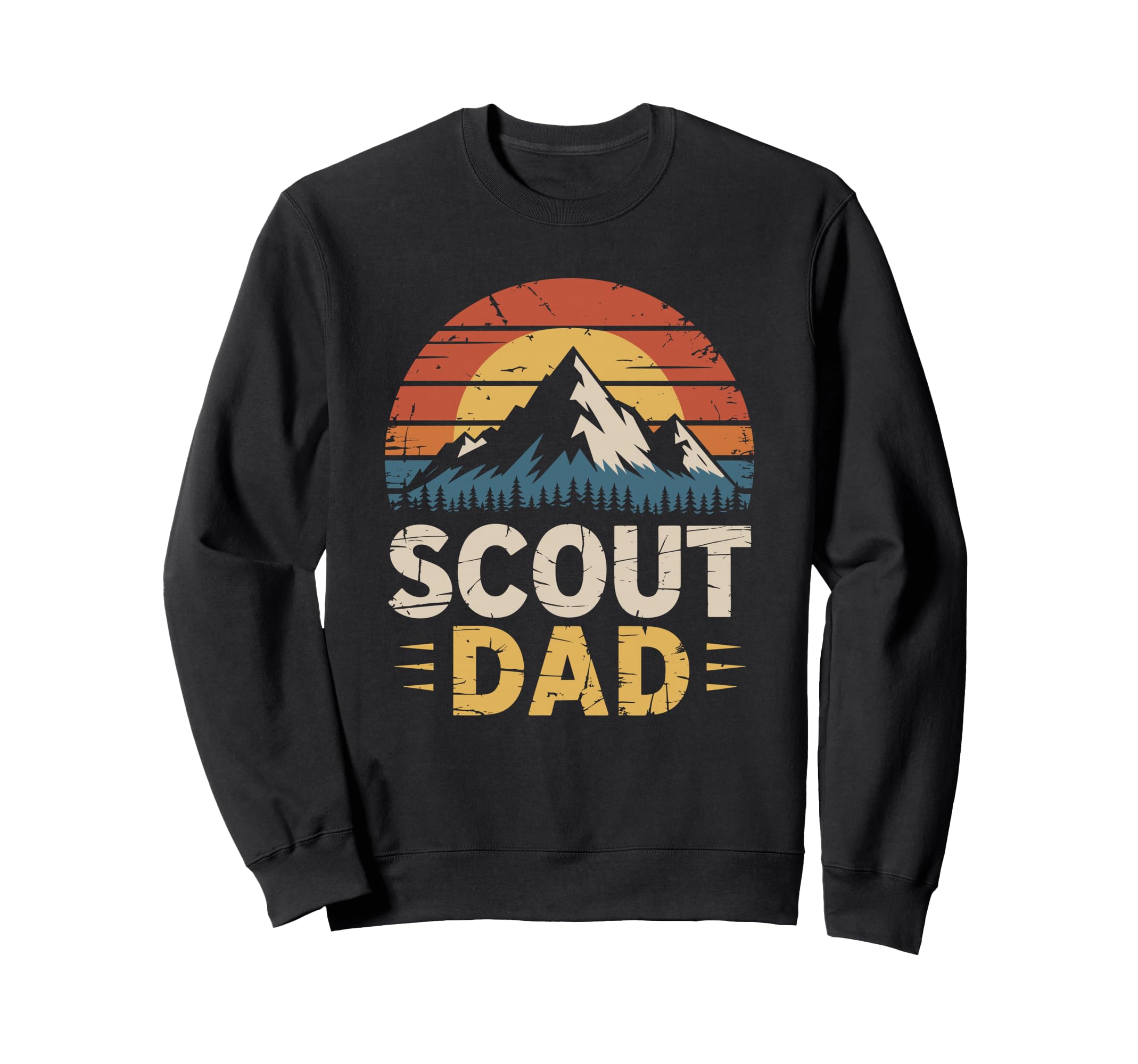 Scout Dad Camping Lover And Sweatshirt - Novelty Apparel for Adults - T-Shirt, Sweatshirt, Hoodie