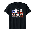 Like Usa American Flag Patriotic T-Shirt - Fun Novelty Design Men Women - T-Shirt, Sweatshirt, Hoodie