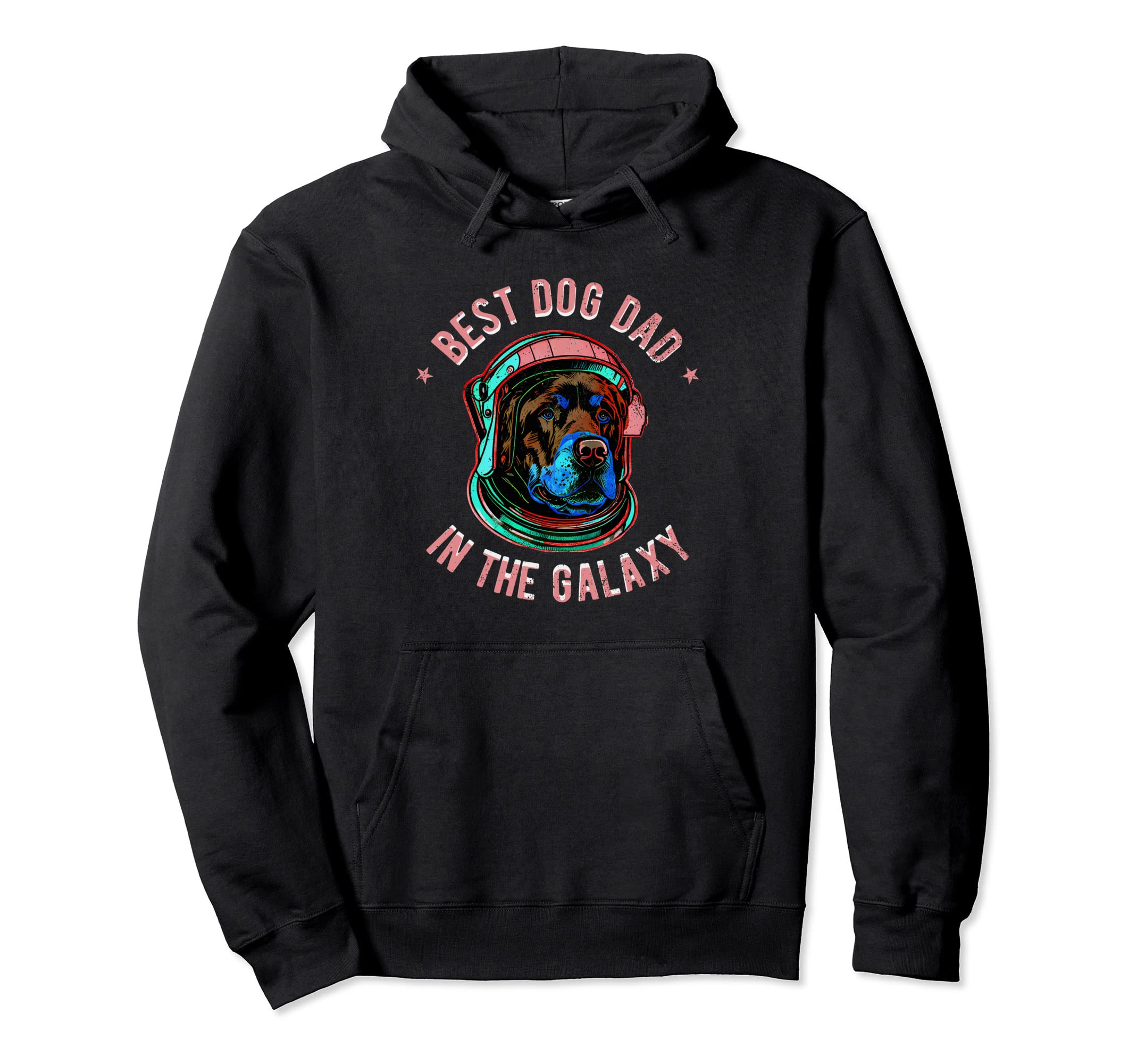 Best Rottweiler Dog Dad Galaxy Hoodie - Graphic Print for Adults - T-Shirt, Sweatshirt, Hoodie
