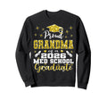 Proud Grandma 2026 Class Med Sweatshirt - Aesthetic Graphic Men Women - T-Shirt, Sweatshirt, Hoodie