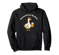 Outnumbered Goose Dad Funny Softball Hoodie - Trendy Graphic Men Women - T-Shirt, Sweatshirt, Hoodie
