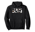 Cow Dad Birthday Family Matching Fathers Hoodie - Graphic Print for Adults - T-Shirt, Sweatshirt, Hoodie