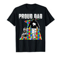 Proud Dad Autism Awareness Father T-Shirt - Custom Art Print Unisex - T-Shirt, Sweatshirt, Hoodie