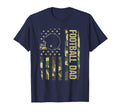 Football Dad Camouflage American Flag T-Shirt - Novelty Apparel Unisex - T-Shirt, Sweatshirt, Hoodie