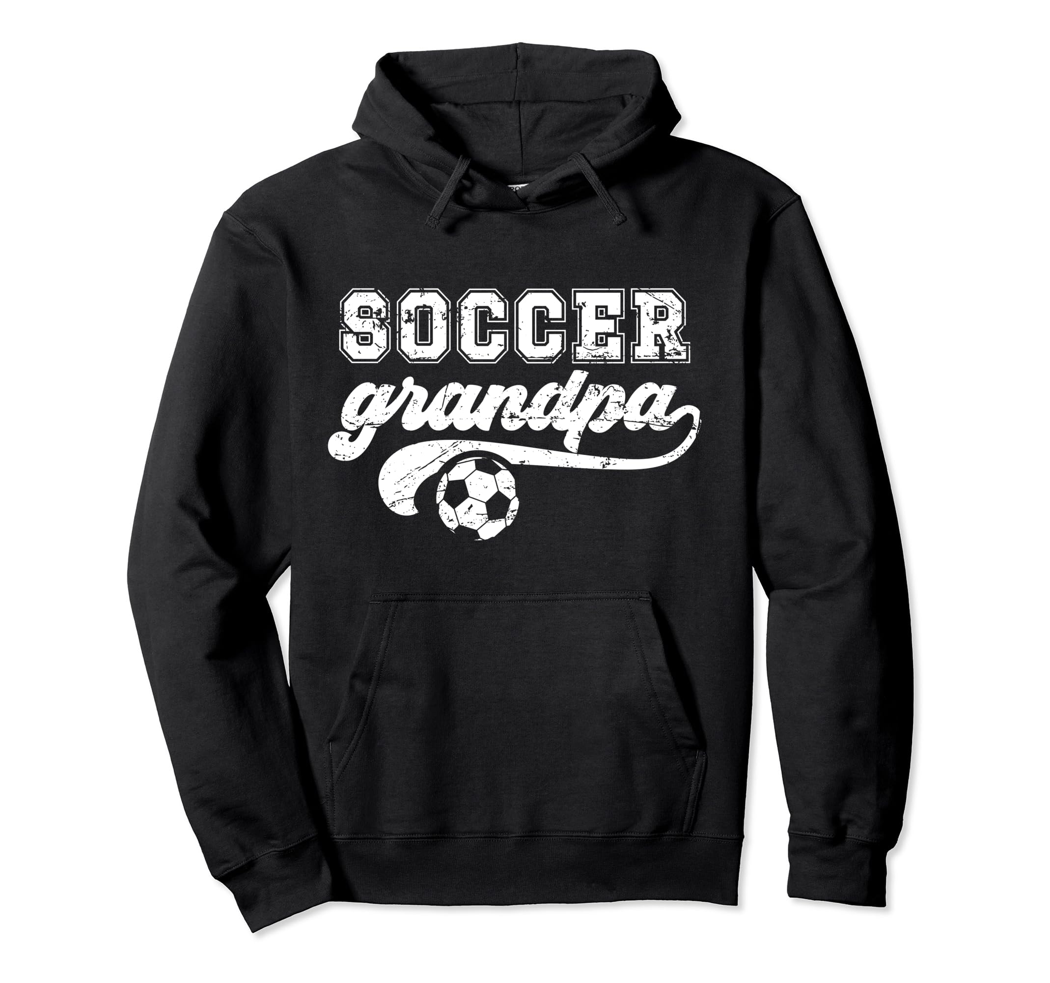 Soccer Grandpa Proud Grandpa Soccer Hoodie - Minimalist Print Unisex - T-Shirt, Sweatshirt, Hoodie