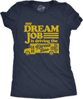 Womens My Dream Job is Driving The Karma Bus Funny - Adult & Kids T-Shirts, Sweatshirts & Hoodies apparel design preview 1