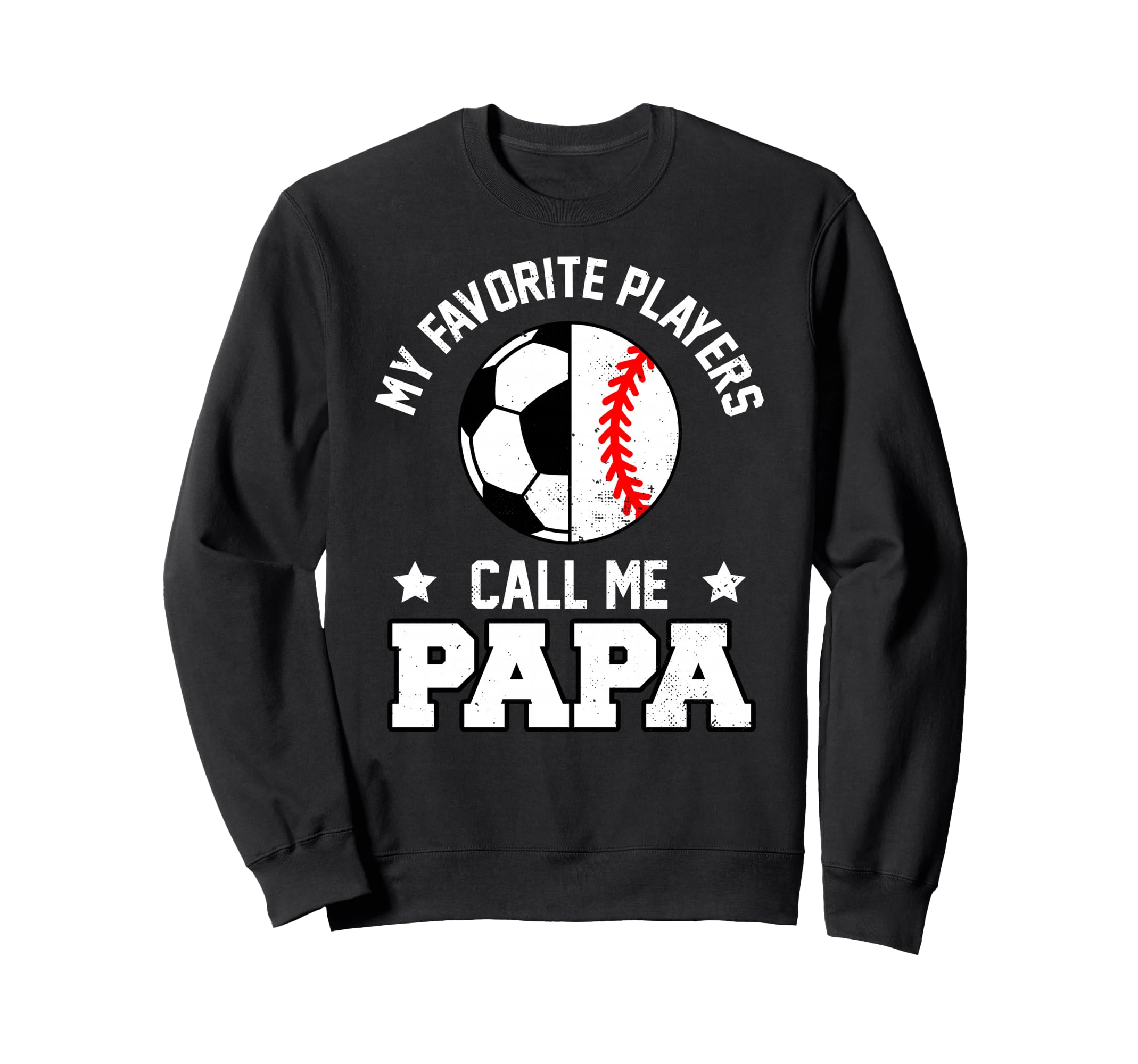 My Favorites Soccer Baseball Sweatshirt - Casual Everyday Wear Men Women - T-Shirt, Sweatshirt, Hoodie
