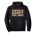Promoted To Daddy 2027 Pregnancy Hoodie - Graphic Print for Adults - T-Shirt, Sweatshirt, Hoodie