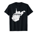 Papaw West Virginia West Virginia Grandp T-Shirt - Unique Graphic Unisex - T-Shirt, Sweatshirt, Hoodie