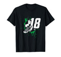 18Th Birthday Soccer Player T-Shirt - Aesthetic Graphic for Adults - T-Shirt, Sweatshirt, Hoodie