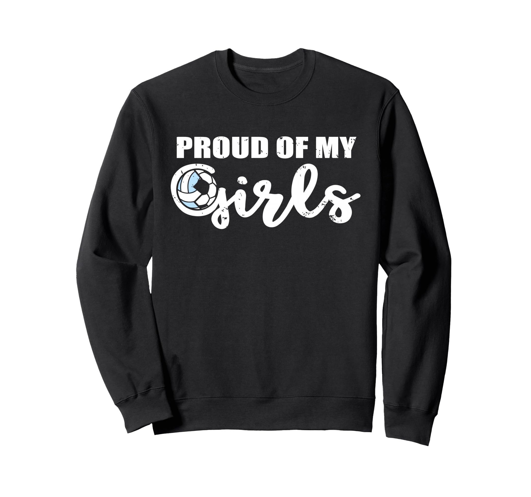 Proud My Funny Volleyball Soccer Mom Sweatshirt - Graphic Print for Adults - T-Shirt, Sweatshirt, Hoodie