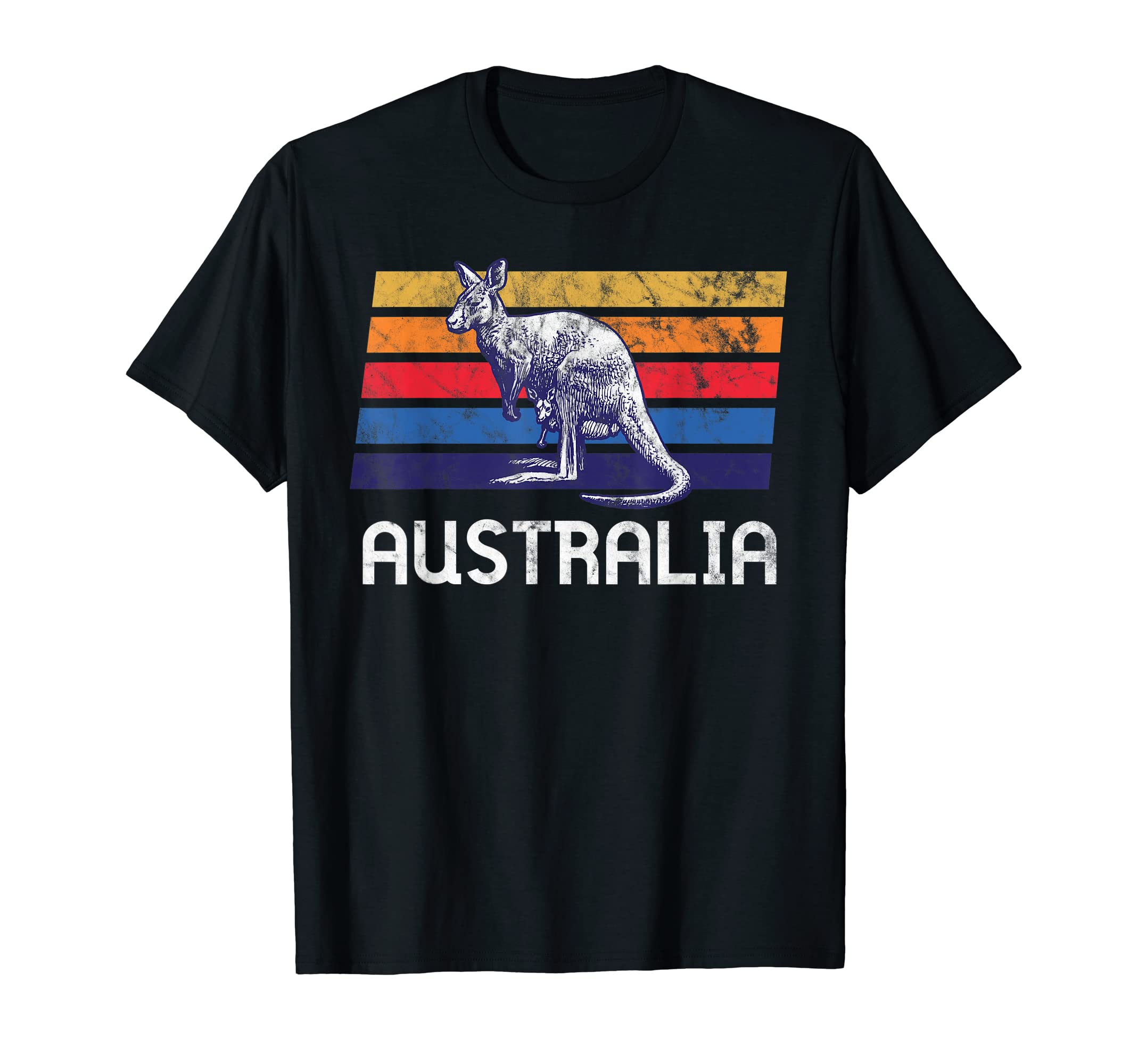 Australia Flag Gift Kangaroo Soccer T-Shirt - Graphic Print for Adults - T-Shirt, Sweatshirt, Hoodie