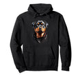 Rottweiler Face Rottie Dad Mens Hoodie - Casual Everyday Wear for Adults - T-Shirt, Sweatshirt, Hoodie
