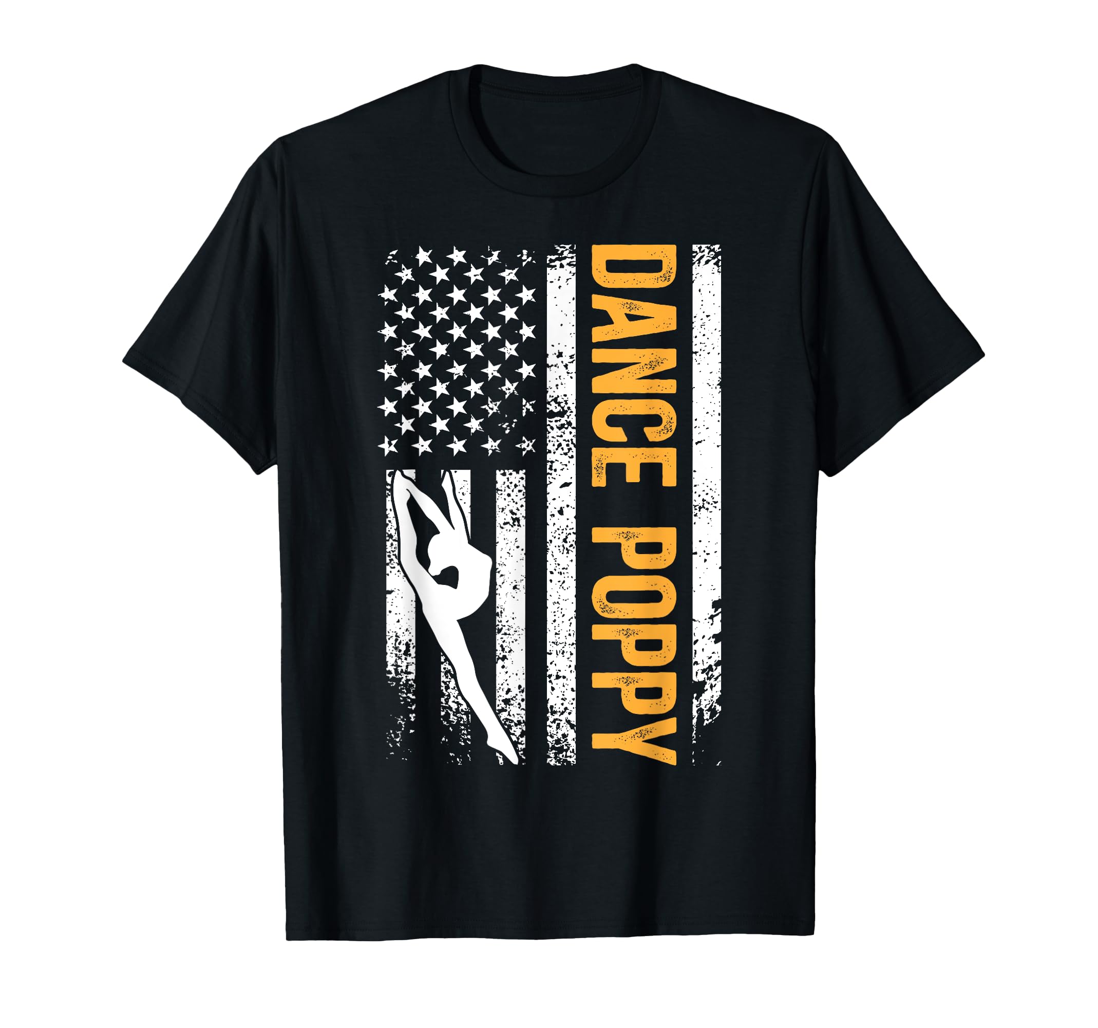 Dance Poppy Us Flag Dancing Poppy T-Shirt - Trendy Graphic Men Women - T-Shirt, Sweatshirt, Hoodie